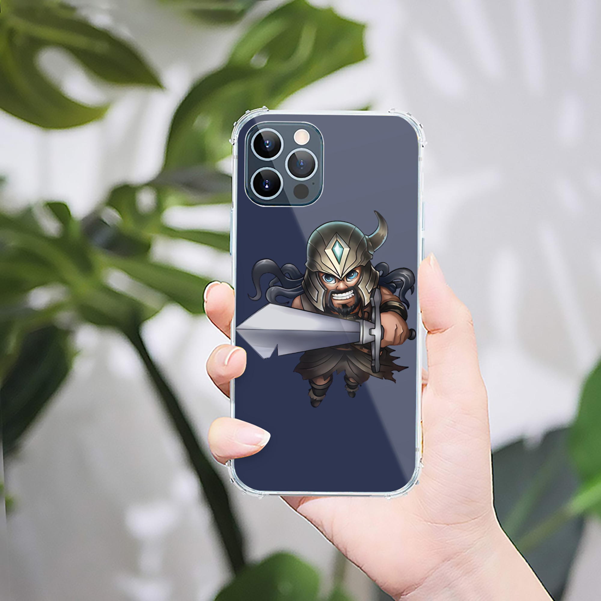 （画像用） リーグ・オブ・レジェンド League of Legends LOL 【iPhone 12シリーズ対応】透明スマホケース（クリアソフトケース）